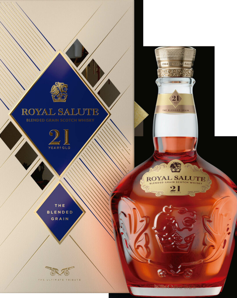 Brasil e o segundo mercado mundial a receber o Royal Salute 21 Year Old Blended Grain voz do vale regiao